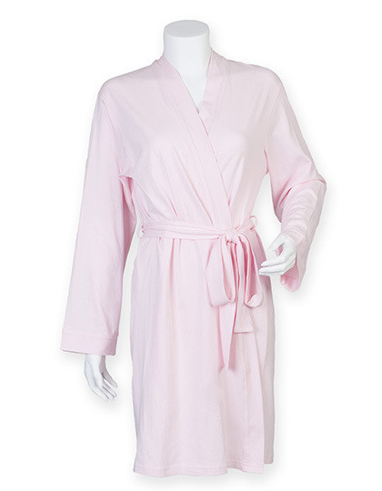 TC50 Towel City Knielanger Damen-Bademantel im Kimono-Stil